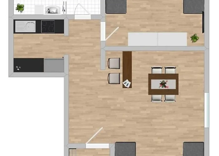 Wa121 - Monteurwohnung In 3*